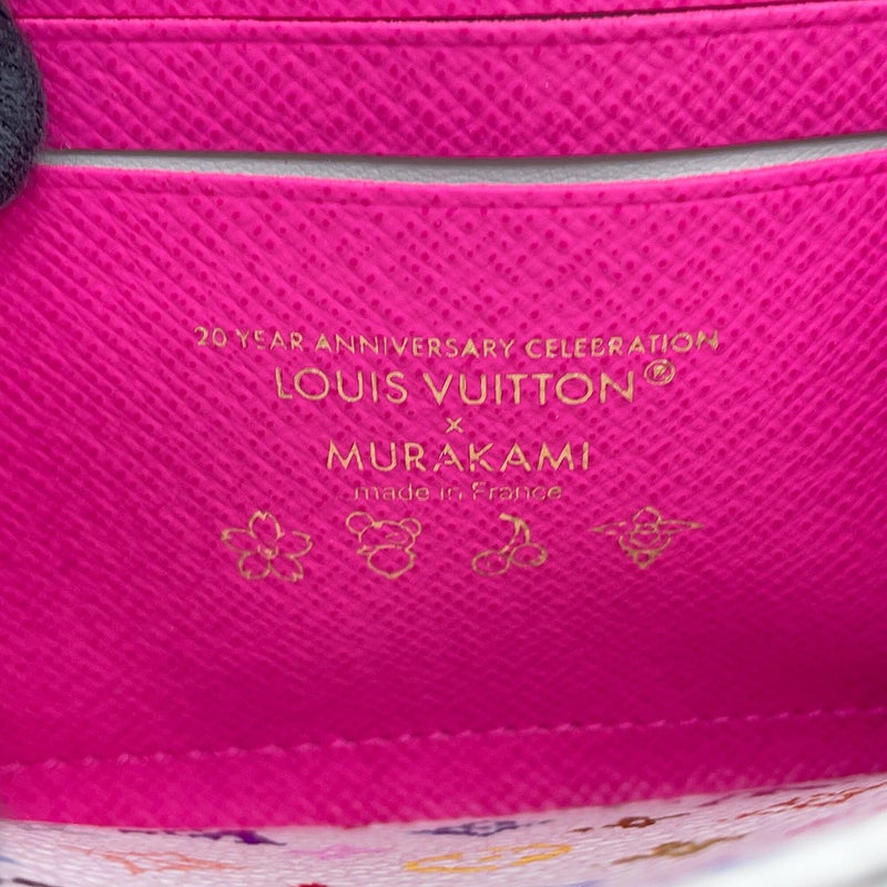 ルイヴィトン コインケース エピ LV × TM ジッピー・コイン パース M14144 LOUIS VUITTON 小銭入れ 村上隆コラボ
