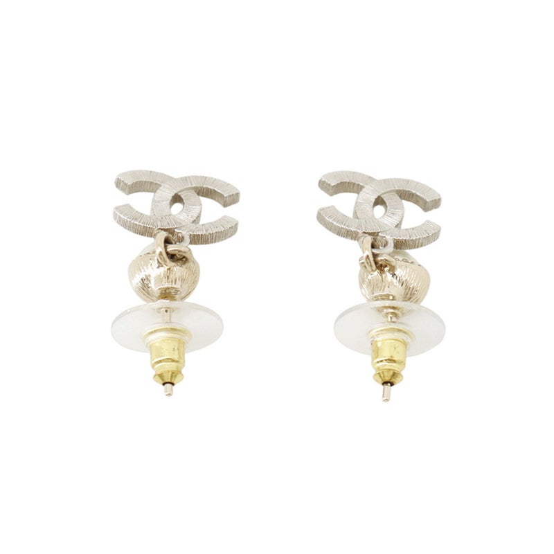 シャネル ピアス ココマーク ラインストーン フェイクパール B24K ABE547 CHANEL アクセサリー