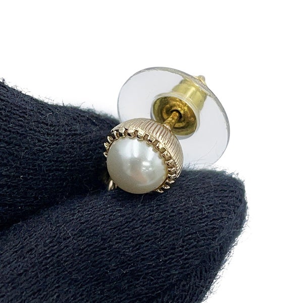 シャネル ピアス ココマーク ラインストーン フェイクパール B24K ABE547 CHANEL アクセサリー