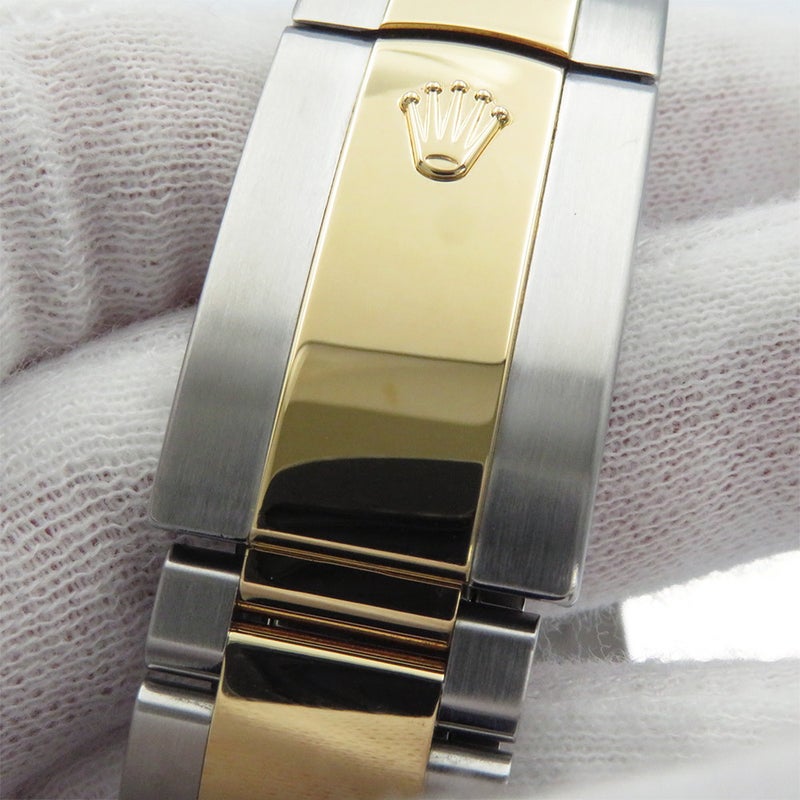 ロレックス デイトジャスト II SS/K18YG ランダムシリアル ルーレット 116333 ROLEX 腕時計 スレート文字盤