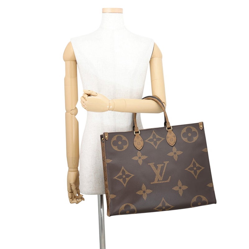 ルイヴィトン ショルダーバッグ モノグラム・リバース ジャイアント オンザゴーGM M44576 LOUIS VUITTON 2way