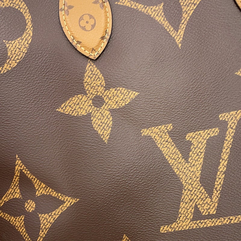 ルイヴィトン ショルダーバッグ モノグラム・リバース ジャイアント オンザゴーGM M44576 LOUIS VUITTON 2way