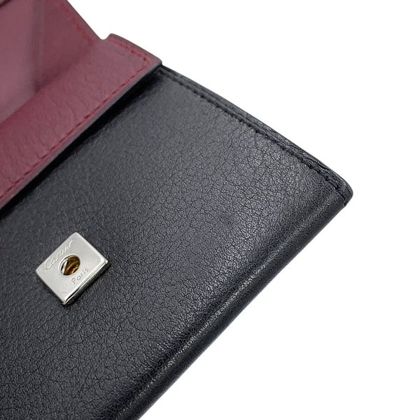 カルティエ コインケース マスト ドゥ スクエア コインケース レザー L3000571 Cartier 財布 黒