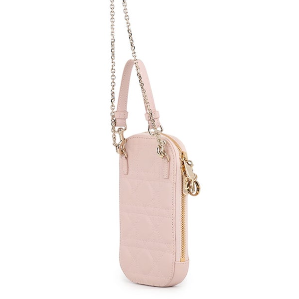 クリスチャン・ディオール スマホケース レディディオール Call'in Dior フォンホルダー カナージュ ラムスキン S0872ONMJ