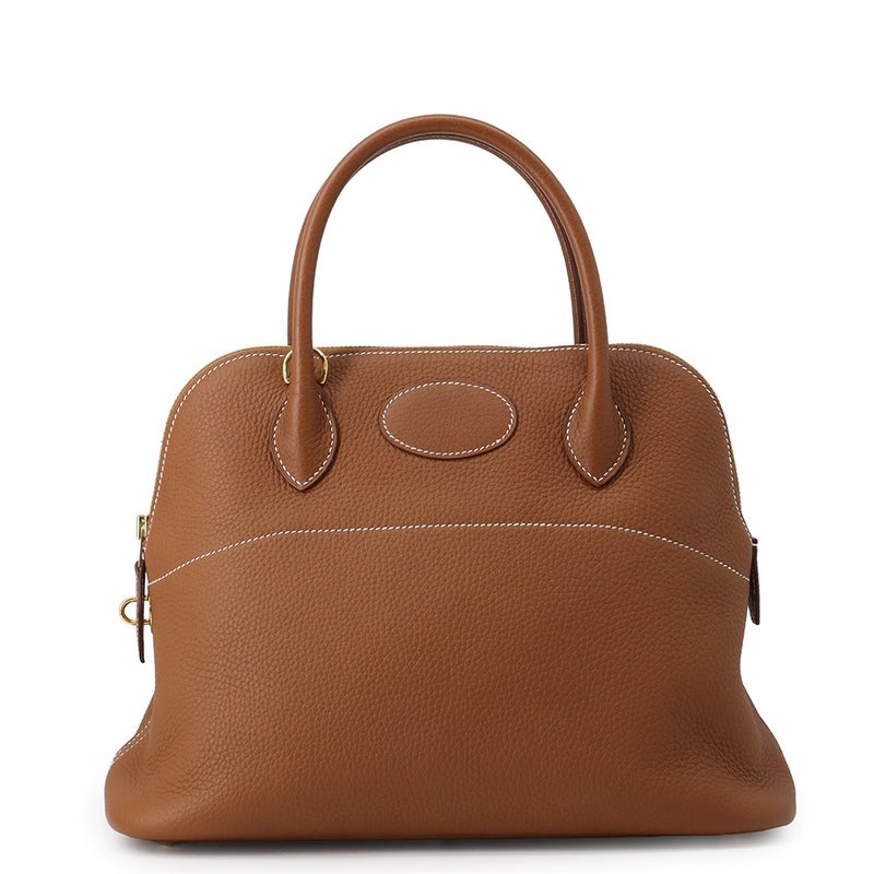 エルメス ハンドバッグ ボリード31 ゴールド/ゴールド金具 トリヨンクレマンス D刻印 HERMES 2wayショルダーバッグ