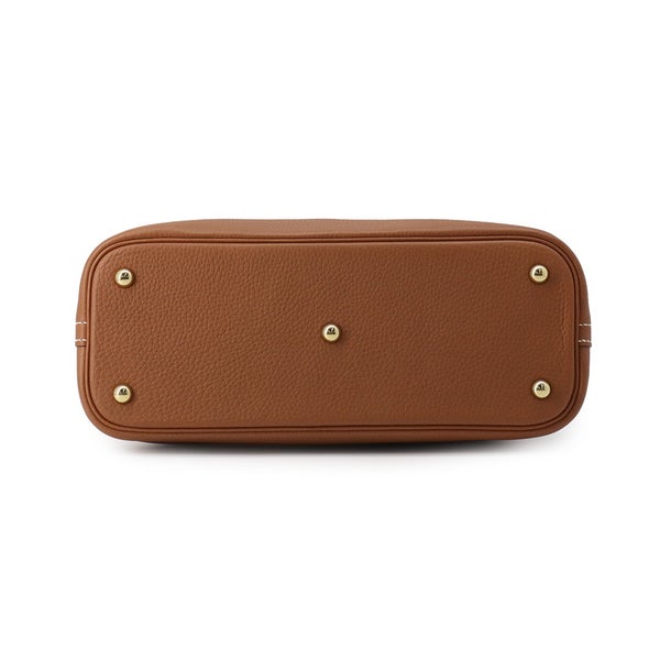 エルメス ハンドバッグ ボリード31 ゴールド/ゴールド金具 トリヨンクレマンス D刻印 HERMES 2wayショルダーバッグ