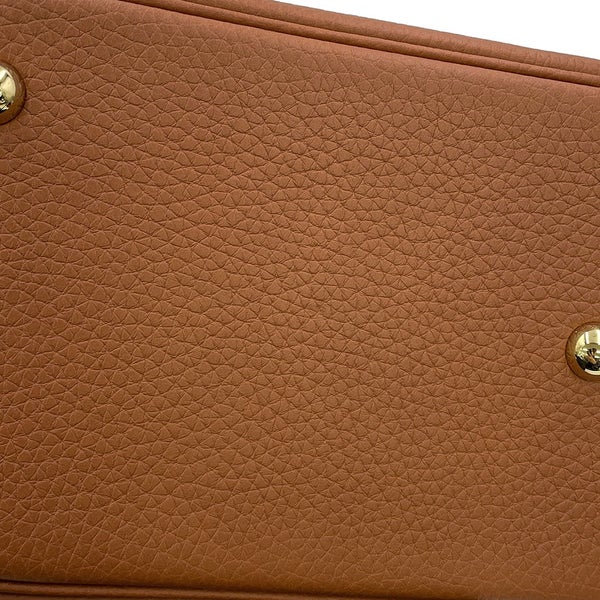 エルメス ハンドバッグ ボリード31 ゴールド/ゴールド金具 トリヨンクレマンス D刻印 HERMES 2wayショルダーバッグ