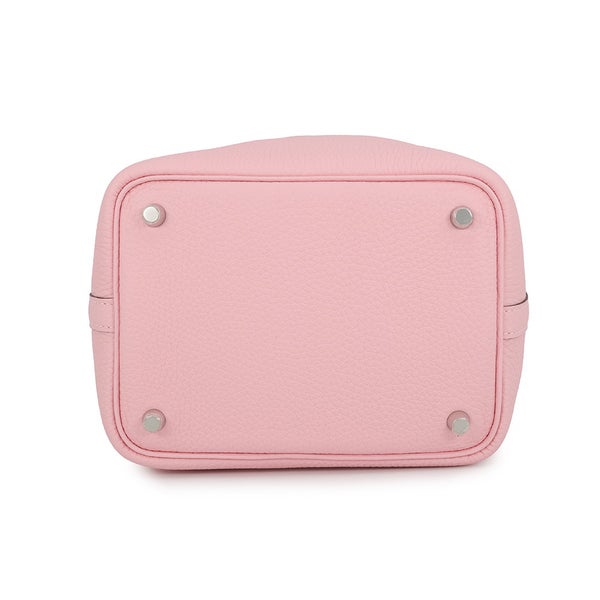 エルメス ハンドバッグ ピコタンロックPM ローズサクラ/シルバー金具 トリヨンクレマンス G刻印 HERMES