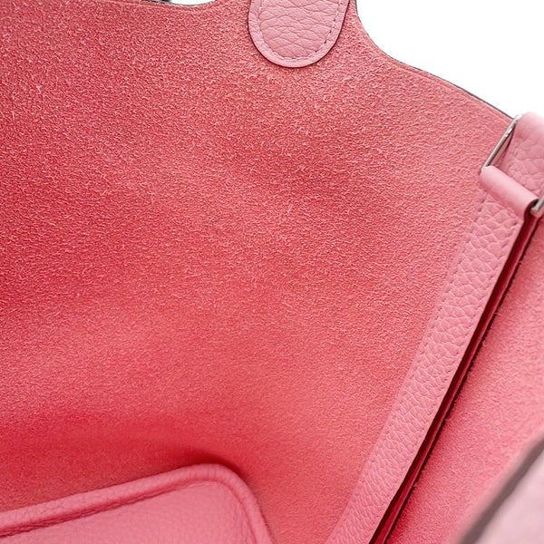 エルメス ハンドバッグ ピコタンロックPM ローズサクラ/シルバー金具 トリヨンクレマンス G刻印 HERMES