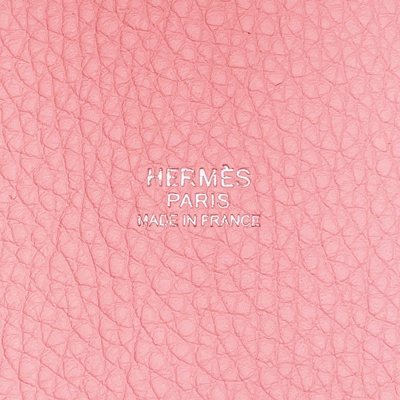 エルメス ハンドバッグ ピコタンロックPM ローズサクラ/シルバー金具 トリヨンクレマンス G刻印 HERMES