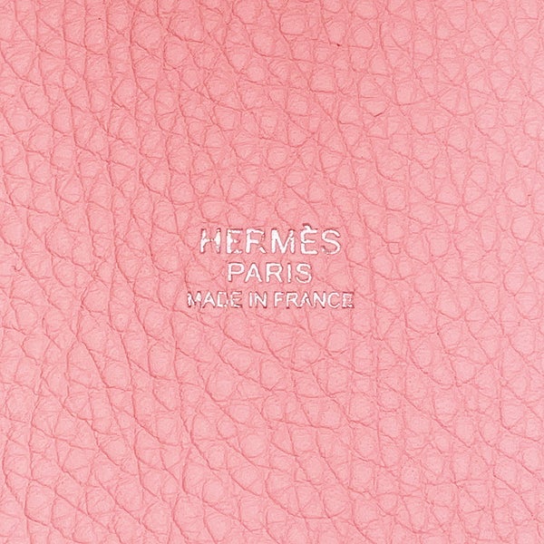 エルメス ハンドバッグ ピコタンロックPM ローズサクラ/シルバー金具 トリヨンクレマンス G刻印 HERMES