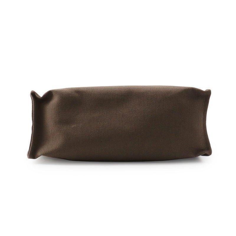 エルメス トートバッグ エトリヴィエール ショッピング エタン/エベンヌ/シルバー金具 トワルアッシュ/ヴァッシュハンター □Q刻印