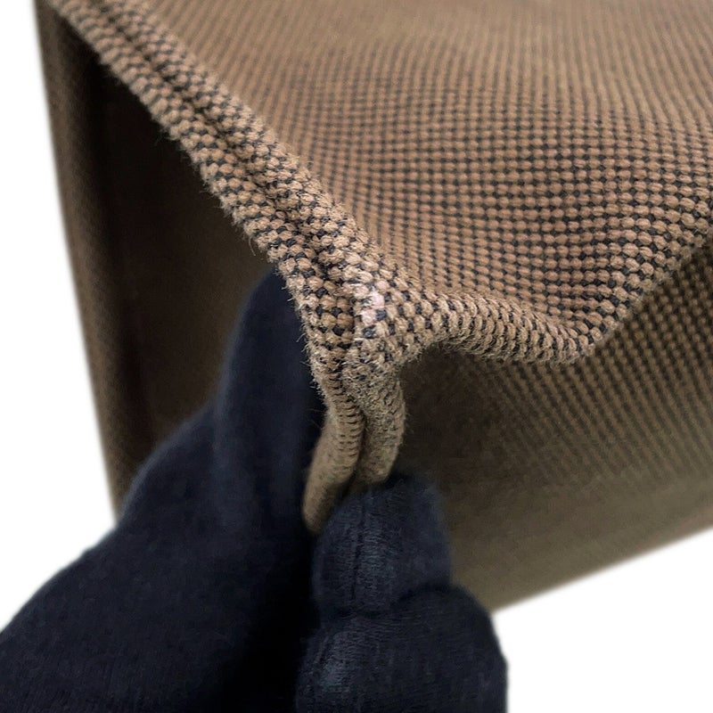 エルメス トートバッグ エトリヴィエール ショッピング エタン/エベンヌ/シルバー金具 トワルアッシュ/ヴァッシュハンター □Q刻印
