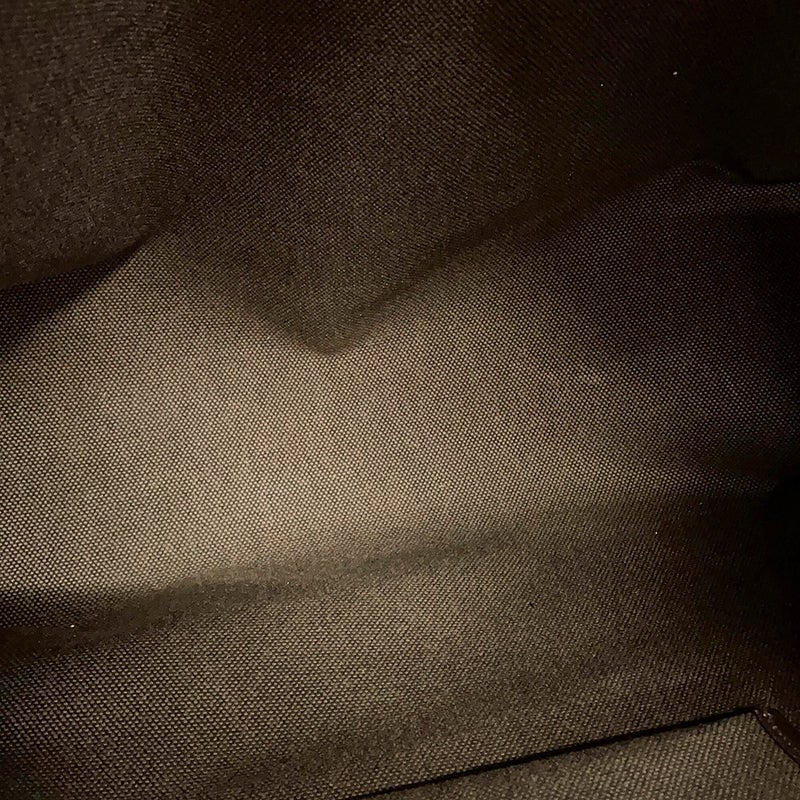エルメス トートバッグ エトリヴィエール ショッピング エタン/エベンヌ/シルバー金具 トワルアッシュ/ヴァッシュハンター □Q刻印