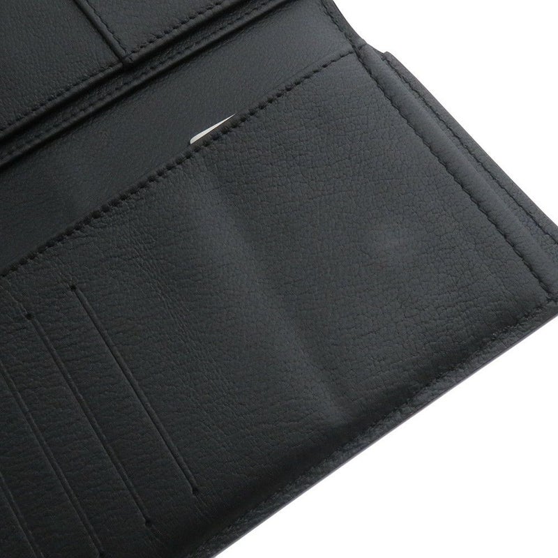 ルイヴィトン 長財布 モノグラム・エクリプス/オーストリッチ/クロコダイル ポルトフォイユ・ブラザ N96277 メンズ ブラック 黒