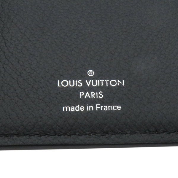 ルイヴィトン 長財布 モノグラム・エクリプス/オーストリッチ/クロコダイル ポルトフォイユ・ブラザ N96277 メンズ ブラック 黒