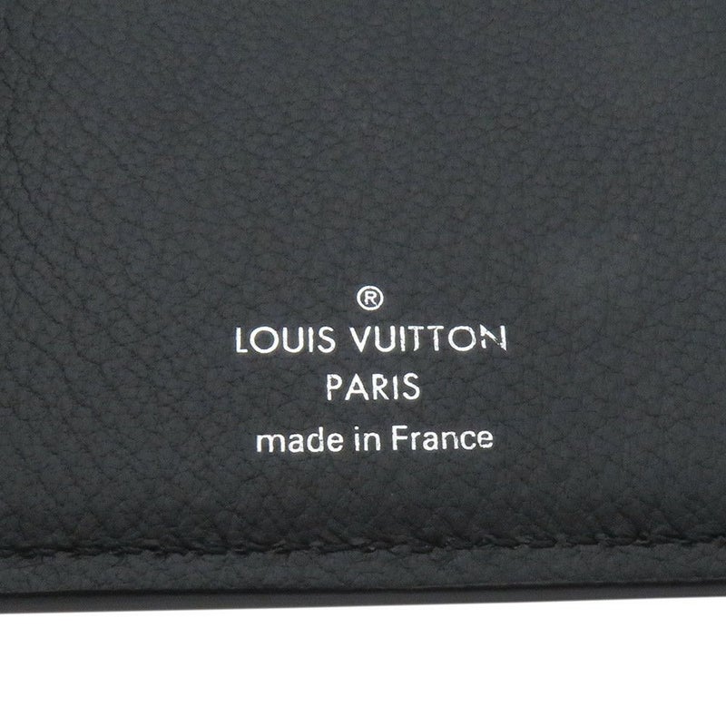 ルイヴィトン 長財布 モノグラム・エクリプス/オーストリッチ/クロコダイル ポルトフォイユ・ブラザ N96277 メンズ ブラック 黒