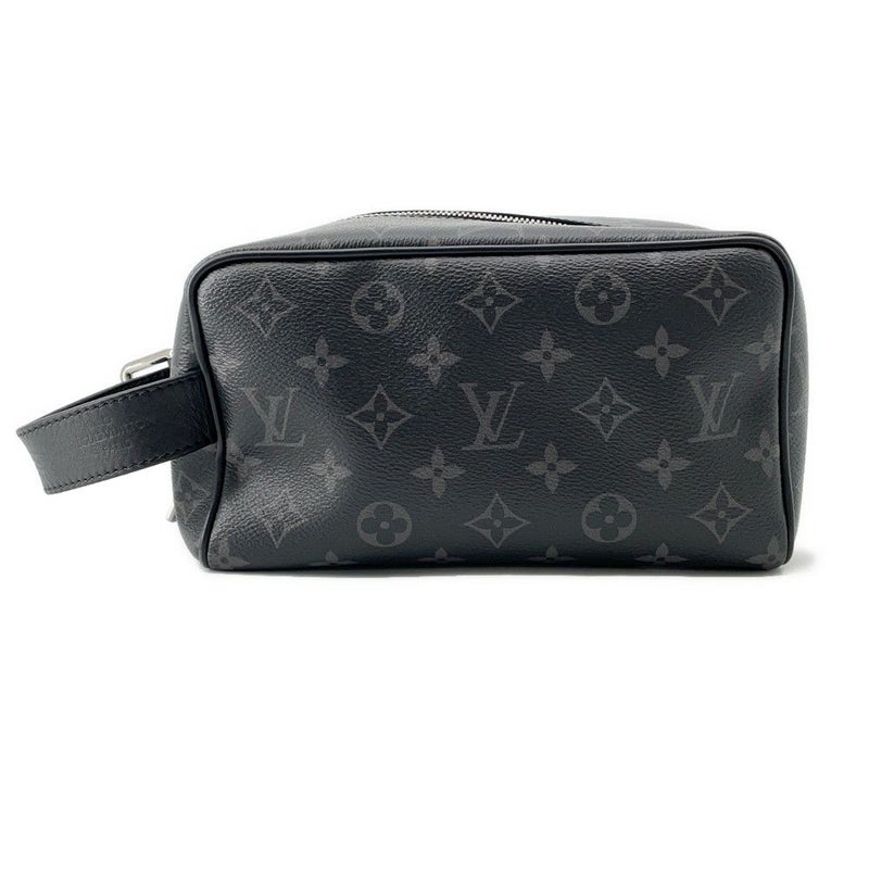 ルイヴィトン クラッチバッグ モノグラム・エクリプス ロッカー ドップ・キット M83113 LOUIS VUITTON メンズ ブラック 黒