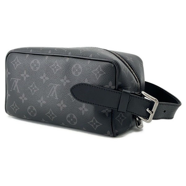 ルイヴィトン クラッチバッグ モノグラム・エクリプス ロッカー ドップ・キット M83113 LOUIS VUITTON メンズ ブラック 黒