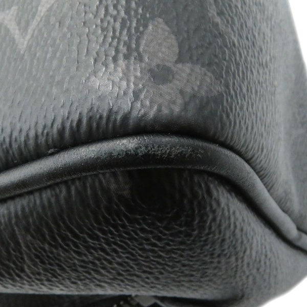 ルイヴィトン クラッチバッグ モノグラム・エクリプス ロッカー ドップ・キット M83113 LOUIS VUITTON メンズ ブラック 黒