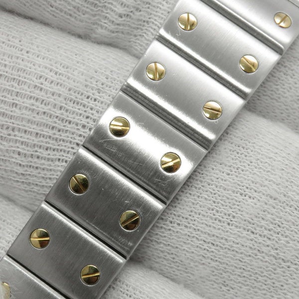 カルティエ サントスガルベ SM W20012C4 Cartier 腕時計 クォーツ アイボリー文字盤