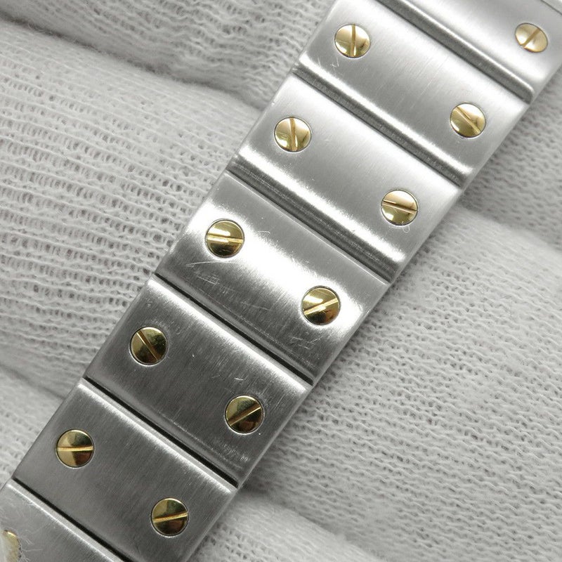 カルティエ サントスガルベ SM W20012C4 Cartier 腕時計 クォーツ アイボリー文字盤