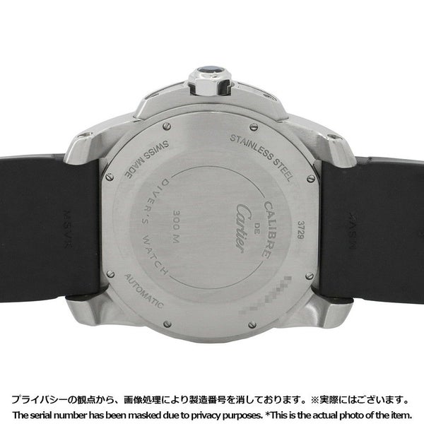 カルティエ カリブル ドゥ カルティエ ダイバー W7100056 Cartier 腕時計 ウォッチ 黒文字盤