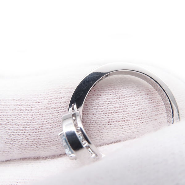 ショーメ リング ジョゼフィーヌ エグレット ダイヤ 40P/アクアマリン 1P 0.60ct K18WG サイズ48 083297 Chaumet 指輪