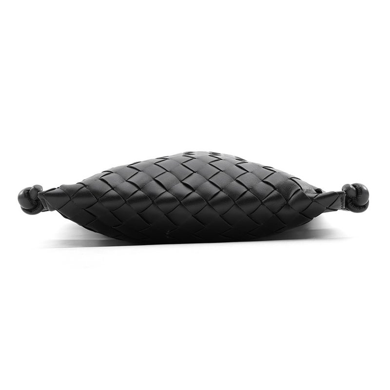 ボッテガヴェネタ ショルダーバッグ イントレチャート レザー BOTTEGA VENETA バッグ 黒