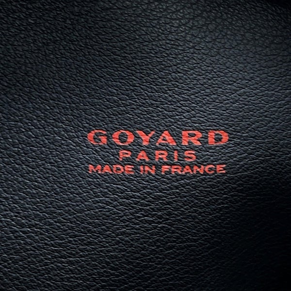 ゴヤール トートバッグ アンジュ ミニ リバーシブル PVC ANJOUSMINCG12TY12P GOYARD ポーチ付き 黒