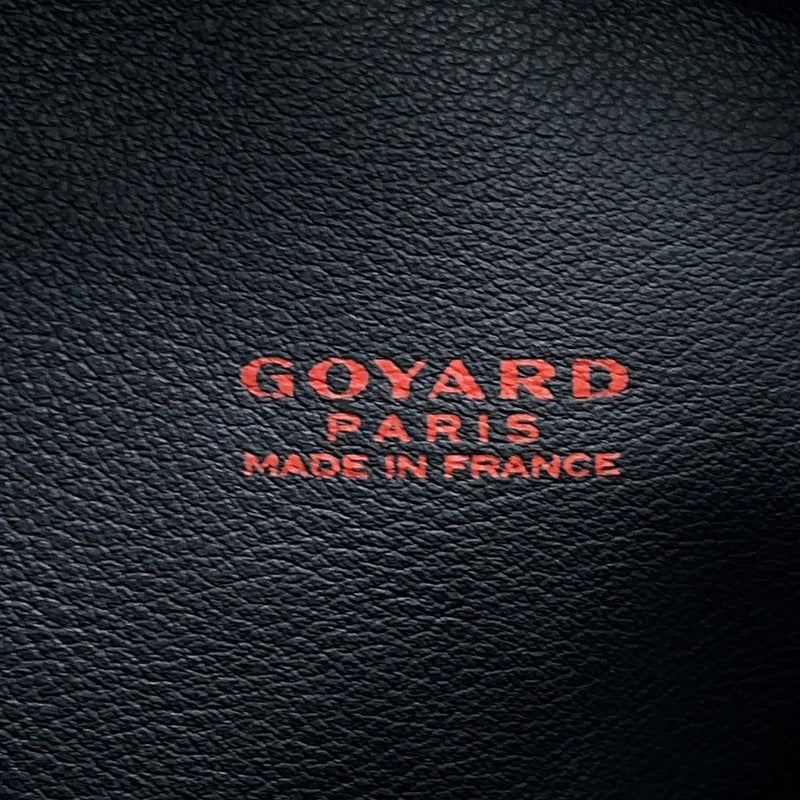 ゴヤール トートバッグ アンジュ ミニ リバーシブル PVC ANJOUSMINCG12TY12P GOYARD ポーチ付き 黒