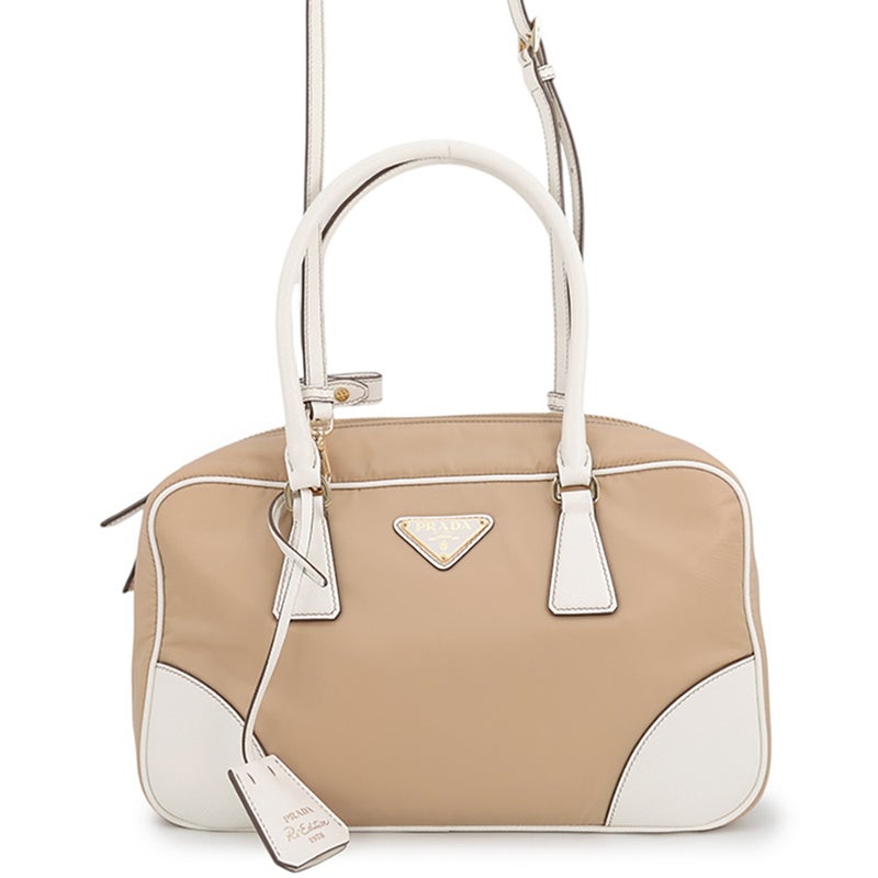 プラダ ハンドバッグ Re-Edition 1978 ミディアム ナイロン/レザー 1BB115 PRADA 2wayショルダーバッグ