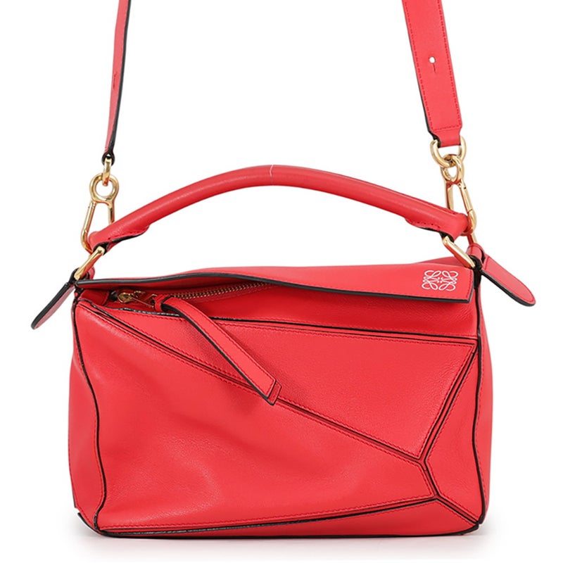 ロエベ ハンドバッグ パズルバッグ スモール レザー LOEWE 2wayショルダーバッグ