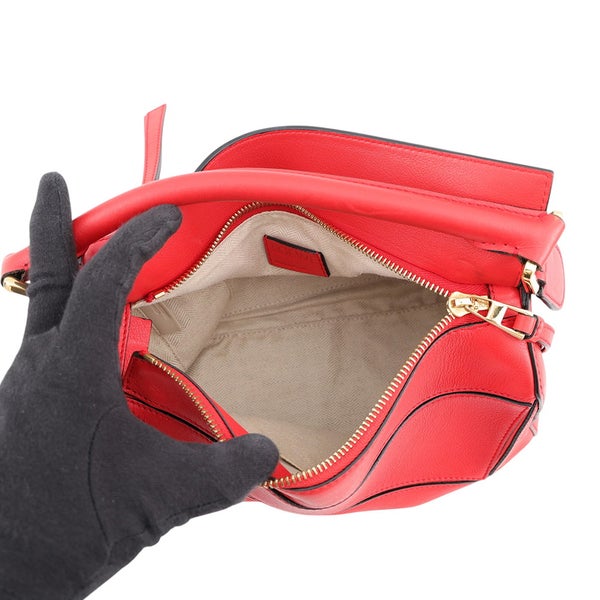 ロエベ ハンドバッグ パズルバッグ スモール レザー LOEWE 2wayショルダーバッグ