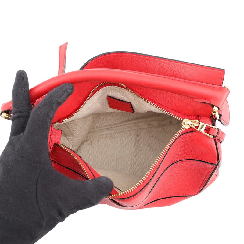 ロエベ ハンドバッグ パズルバッグ スモール レザー LOEWE 2wayショルダーバッグ
