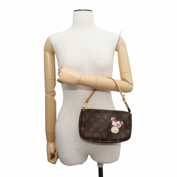 ルイヴィトン ハンドバッグ モノグラム・パンダ ポシェット アクセソワール M51981 ヴィトン 村上隆