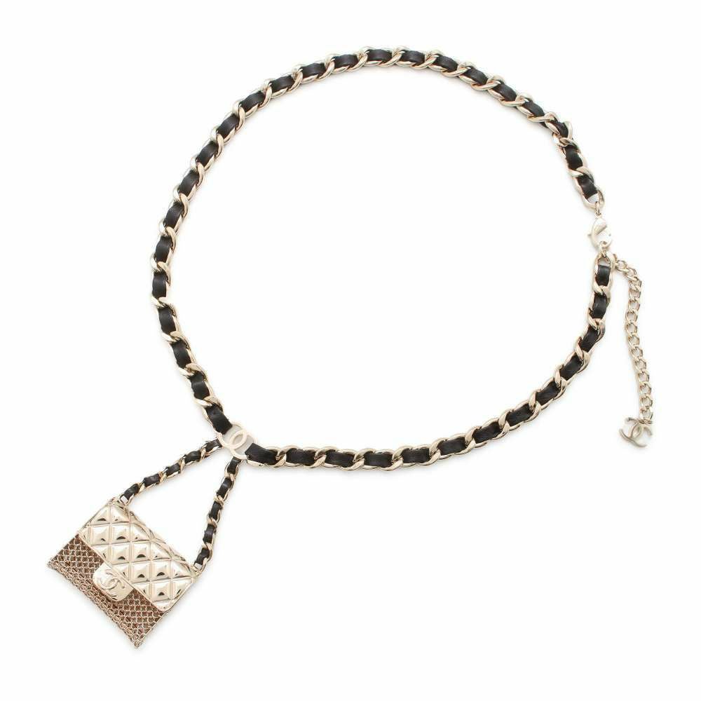 シャネル チェーンベルト ココマーク マトラッセ バッグ B21S CHANEL