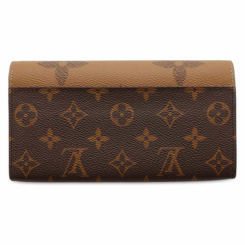 ルイヴィトン 長財布 モノグラム・ジャイアント モノグラム・リバース ポルトフォイユ・サラ M80726 LOUIS VUITTON 黒
