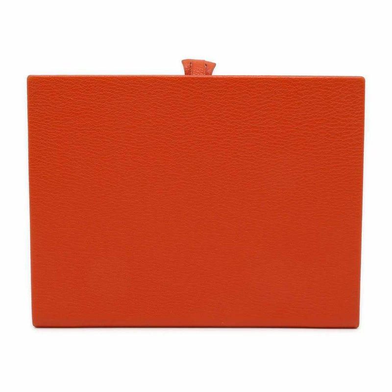 エルメス ボックス オレンジ シェブルミゾル HERMES 小物入れ ジュエリーボックス