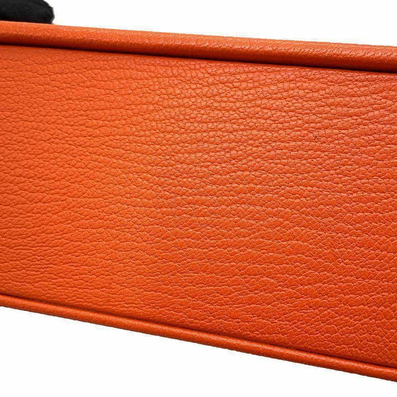 エルメス ボックス オレンジ シェブルミゾル HERMES 小物入れ ジュエリーボックス