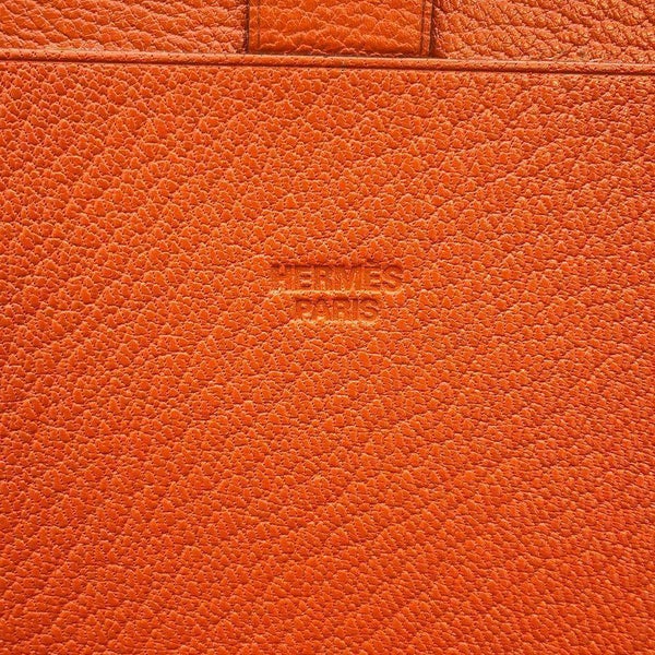 エルメス ボックス オレンジ シェブルミゾル HERMES 小物入れ ジュエリーボックス