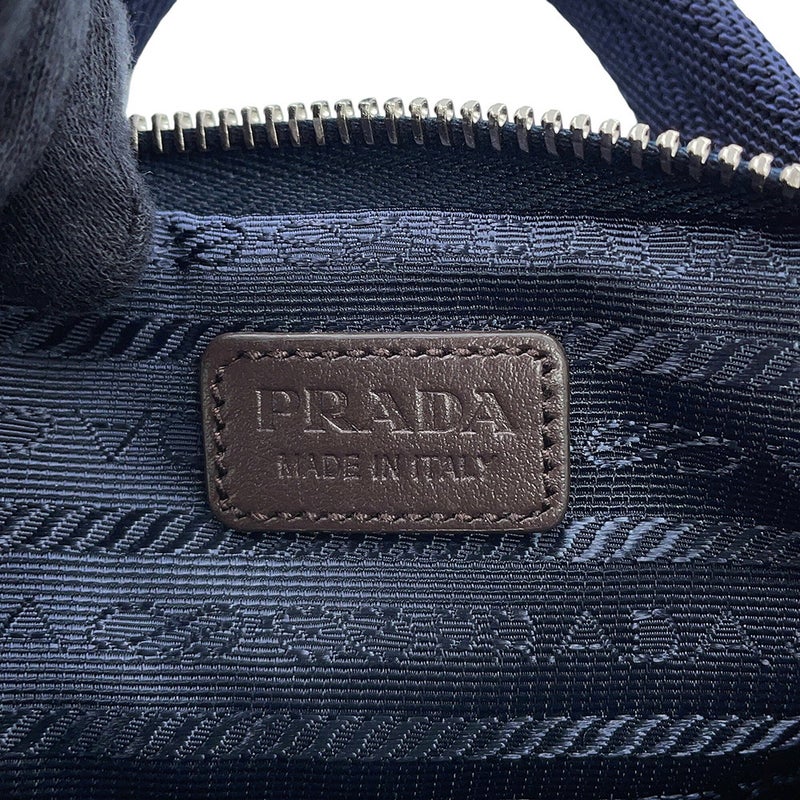 プラダ フォンホルダー Re-Nylon トライアングルロゴプレート スマートフォンケース ナイロン スエード 2ZH194 PRADA