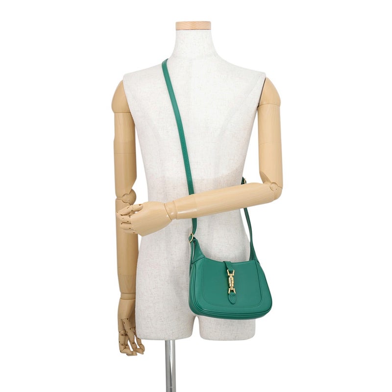 グッチ ショルダーバッグ ジャッキー 1961 ミニ レザー 637091 GUCCI 2way