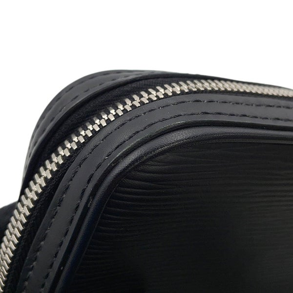 ルイヴィトン ショルダーバッグ エピ ダヌーブPM LVサークル M55120  LOUIS VUITTON 黒 ブラック