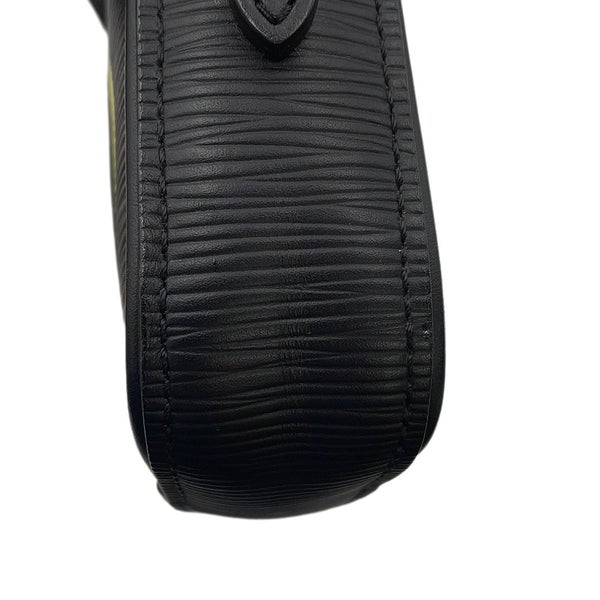 ルイヴィトン ショルダーバッグ エピ ダヌーブPM LVサークル M55120  LOUIS VUITTON 黒 ブラック