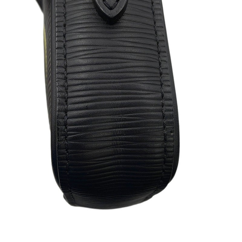 ルイヴィトン ショルダーバッグ エピ ダヌーブPM LVサークル M55120  LOUIS VUITTON 黒 ブラック