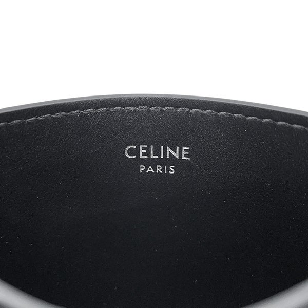 セリーヌ カードケース トリオンフ カードホルダー カーフレザー 10L833 CELINE 黒 財布