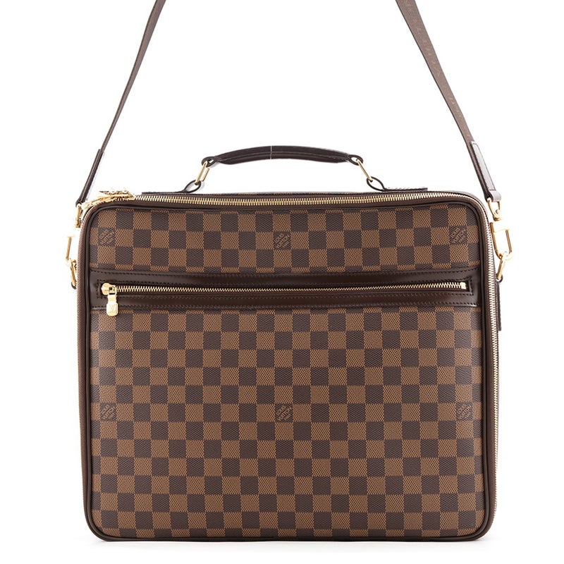 ルイヴィトン ビジネスバッグ ダミエ・エベヌ ポルト・オルディナトゥール・サバナ N58020 LOUIS VUITTON 2way
