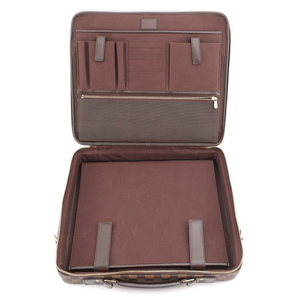 ルイヴィトン ビジネスバッグ ダミエ・エベヌ ポルト・オルディナトゥール・サバナ N58020 LOUIS VUITTON 2way