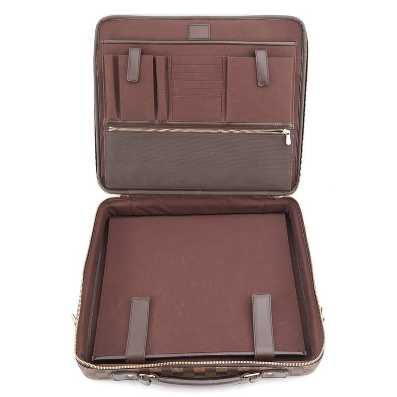 ルイヴィトン ビジネスバッグ ダミエ・エベヌ ポルト・オルディナトゥール・サバナ N58020 LOUIS VUITTON 2way